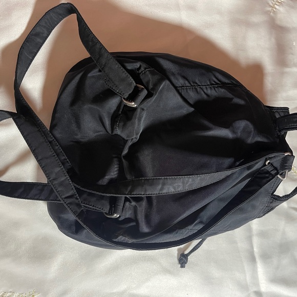Prada Tessuto Nylon mini Backpack, vintage 2000s black authentic - Picture 7 of 15